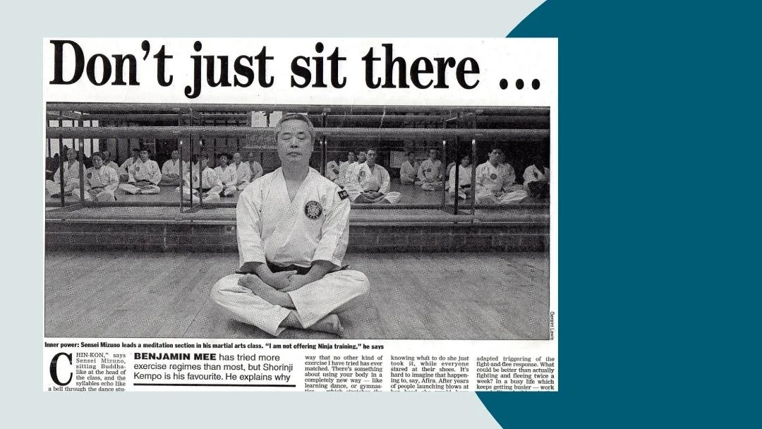 Shorinji Kempo – Don’t Just Sit There